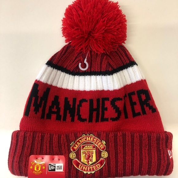 New Era Accessories Nwt Manchester United Beanie Poshmark nwt manchester united beanie